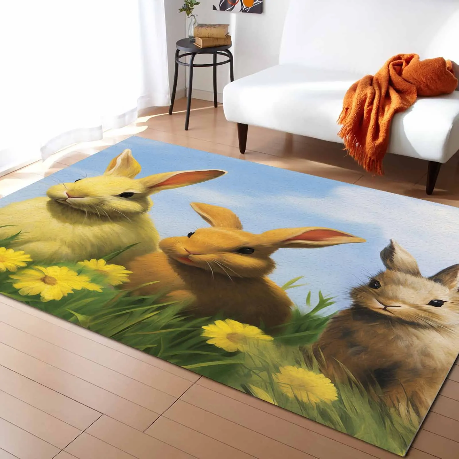 Easter Watercolor Flower Egg Living Room Floor Mat Children's Bedroom Bedside Carpet Kitchen Door
Easter Watercolor Flower Egg Living Room Floor Mat Children's Bedroom Bedside Carpet Kitchen Door