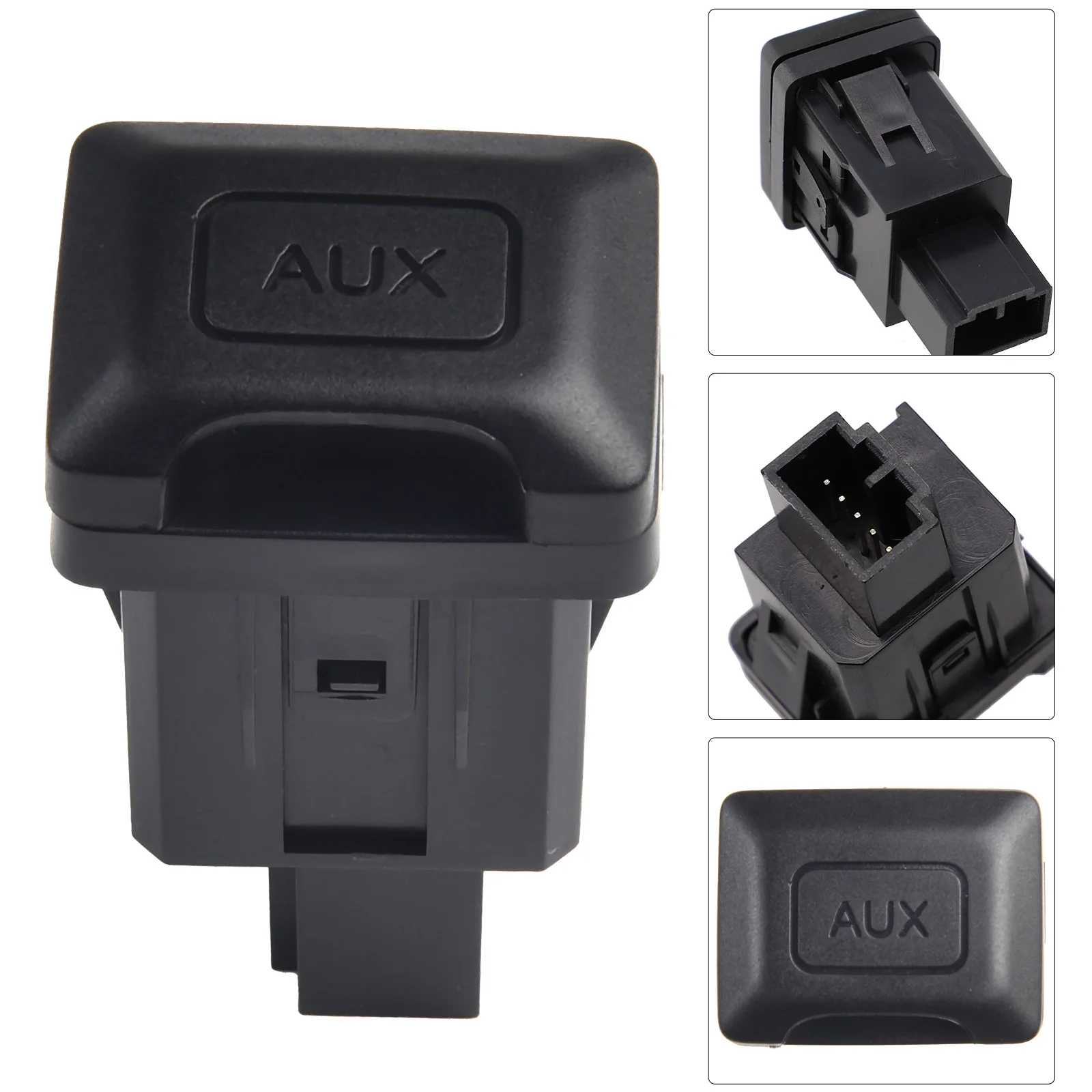 

High Quality Plug Adapter Auxiliary Input Aux Port 1pc 39112-SNA-A01 39112SNAA01 5PIN Accessories Black Plastic