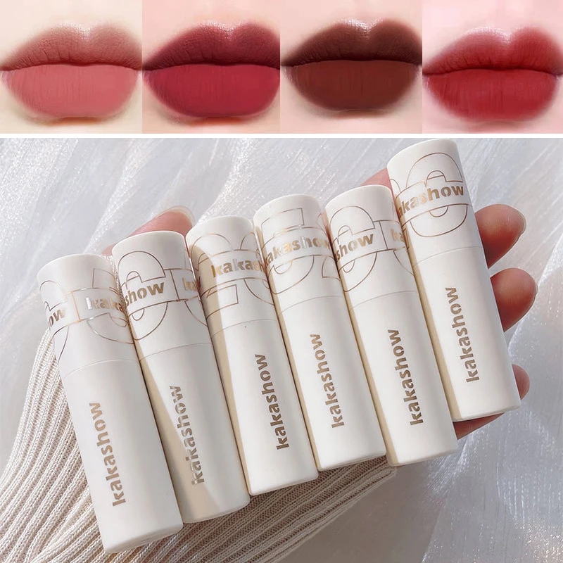 6 Color Lipstick Velvet Matte Liquid Lip Stick Waterproof Nude Lip Gloss Long Lasting Sexy Women Lip Tint Beauty Cosmetic
6 Color Lipstick Velvet Matte Liquid Lip Stick Waterproof Nude Lip Gloss Long Lasting Sexy Women Lip Tint Beauty Cosmetic