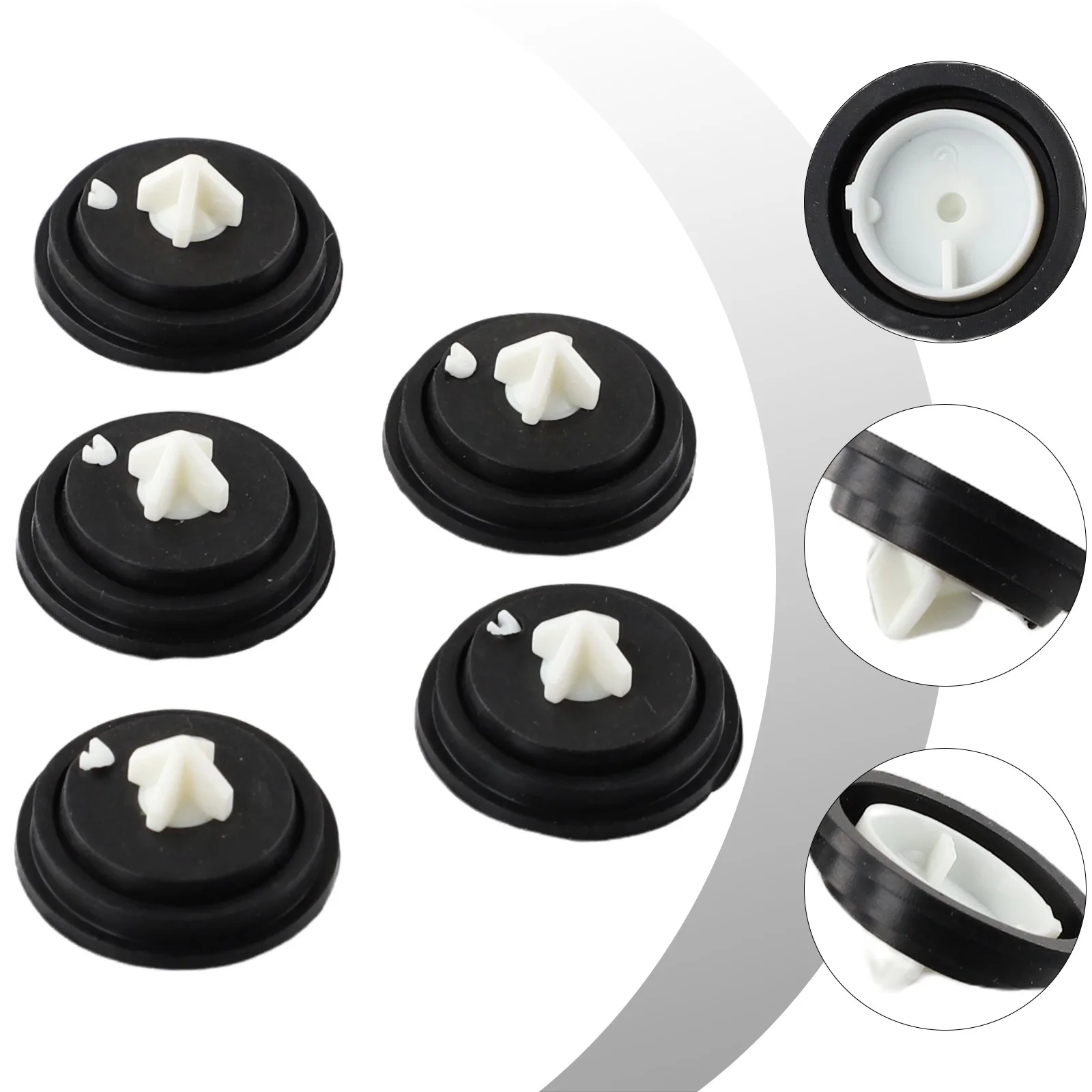 

5pc 28x12.3mm Gasket Seals Inlet Float Valve Replacement Rubber Diaphragm Washer Fits All Siamp Fill Valves Ballvalve
