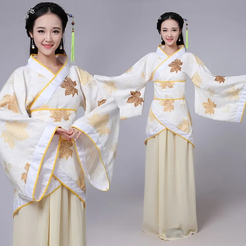 

New Hanfu National Chinese Dance Costume Ancient Cosplay Traditional Chinese Clothing for Women Hanfu Clothes Lady Stage Dress