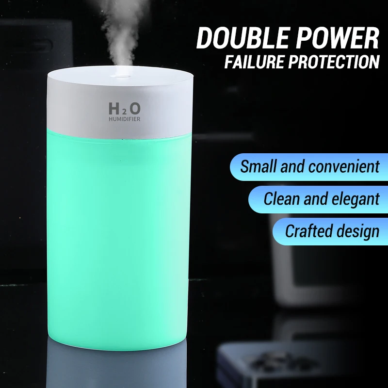 400ML Mini Air Humidifier Small Home Ultrasonic USB Mist Maker with Romantic LED Light Fog Air Purification Home Bedroom
400ML Mini Air Humidifier Small Home Ultrasonic USB Mist Maker with Romantic LED Light Fog Air Purification Home Bedroom