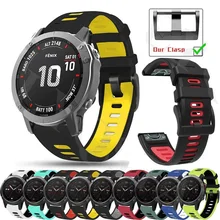 For Garmin Fenix 7X 7 6 6X Pro 5 5X Plus 3 HR Smart Watch Easy Fit Silicone Bracelet Wristband For 22mm 26mm Quick Release Strap
For Garmin Fenix 7X 7 6 6X Pro 5 5X Plus 3 HR Smart Watch Easy Fit Silicone Bracelet Wristband For 22mm 26mm Quick Release Strap