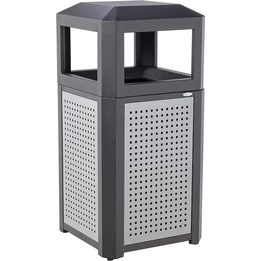 Steel Garbage Can for Indoor and Outdoor Use Separate Trash Trash Receptacle With Plastic Liner Home Supplies Bin Bucket Kitchen
Steel Garbage Can for Indoor and Outdoor Use Separate Trash Trash Receptacle With Plastic Liner Home Supplies Bin Bucket Kitchen