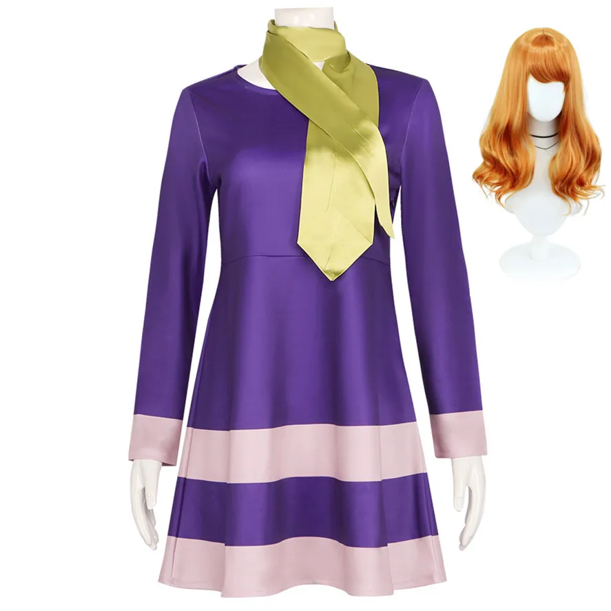 Halloween Daphne Cosplay Party Costume Adult Women Dress Wig Suits Carnival Cosplay Costume
Halloween Daphne Cosplay Party Costume Adult Women Dress Wig Suits Carnival Cosplay Costume