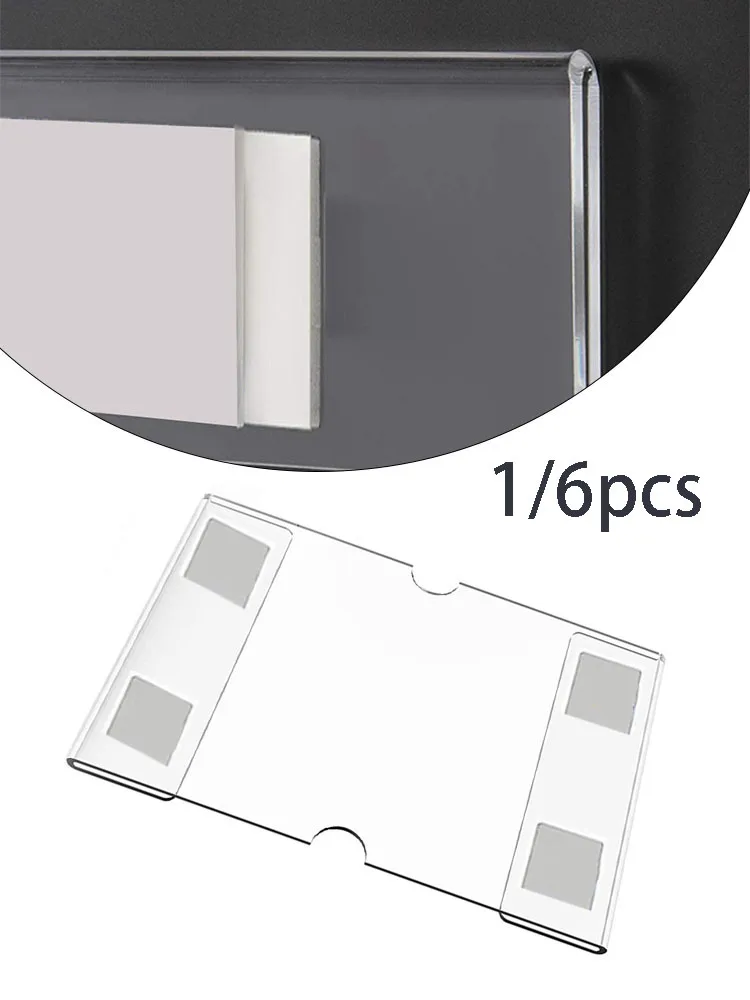 1-6PCS Wall-Mounted Transparent Acrylic Photo Display Stand Holders With Adhesive Photo Frame For Home Office Bar 4x6 Inches
1-6PCS Wall-Mounted Transparent Acrylic Photo Display Stand Holders With Adhesive Photo Frame For Home Office Bar 4x6 Inches