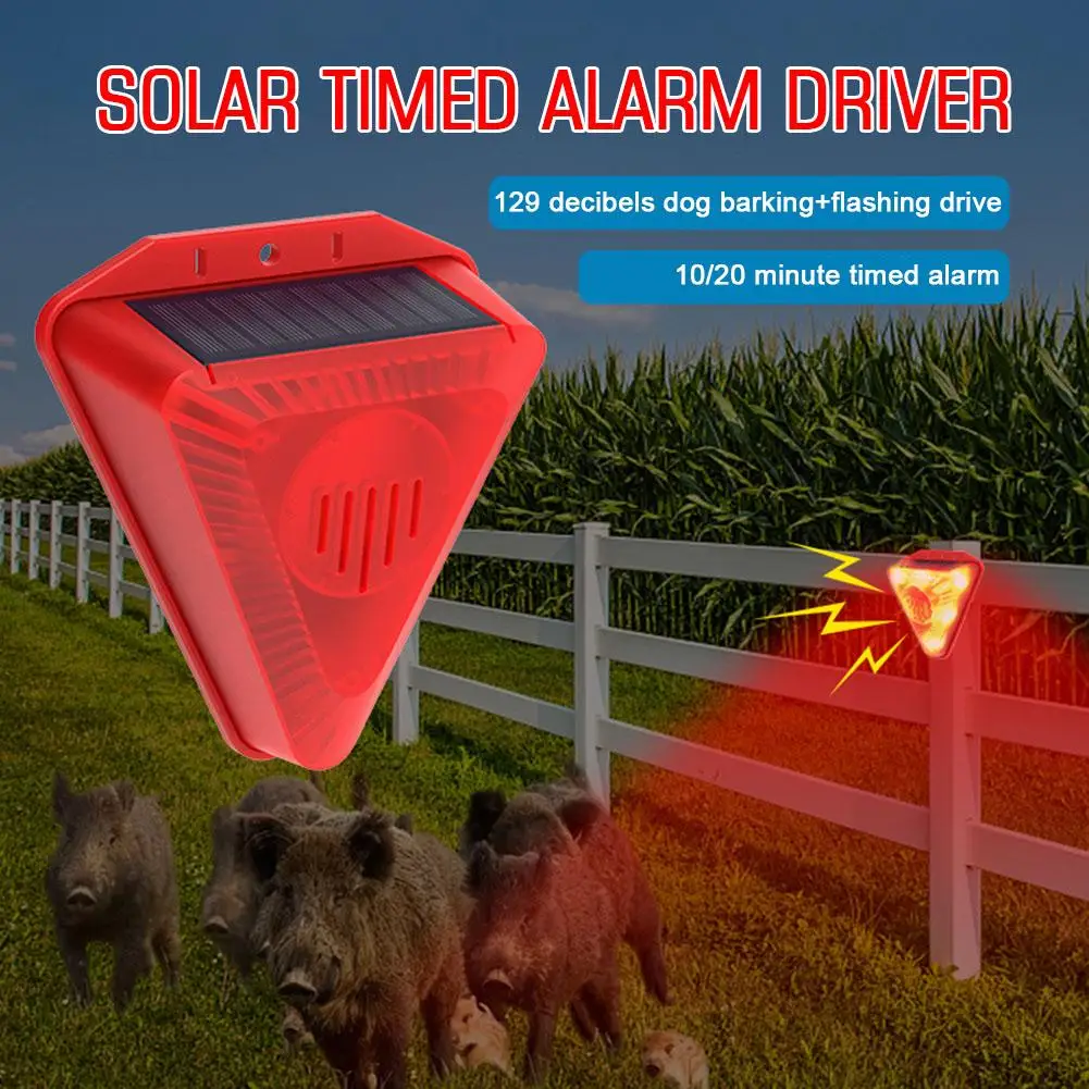 Outdoor Solar Alarm Sensor Light Away Alarm Animal Security Gunshots Repellent Lamp Garden Dog Waterproof Outdoor Barking U1q3
Outdoor Solar Alarm Sensor Light Away Alarm Animal Security Gunshots Repellent Lamp Garden Dog Waterproof Outdoor Barking U1q3