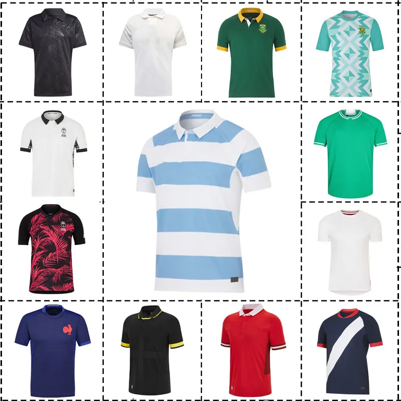 

2023 Argentina South African Welsh FIJI Ireland New Zealand All Black France England Home/ Away Rugby Jersey - Mens