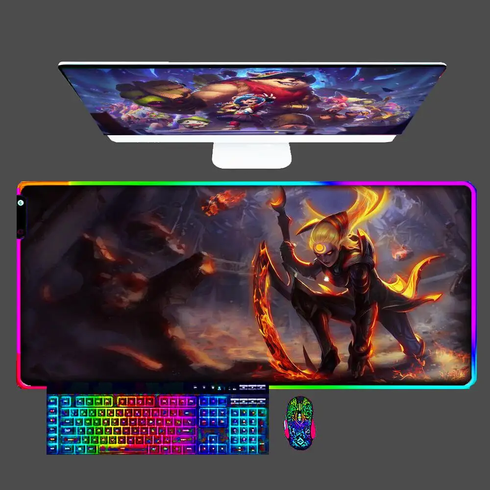 Diana League Of Legends Mouse Pad RGB Gamer Notebook Games Mouse Pad XXL Keyboard Pad Large Mousepad LED Gaming Desk Mat 900x400
Diana League Of Legends Mouse Pad RGB Gamer Notebook Games Mouse Pad XXL Keyboard Pad Large Mousepad LED Gaming Desk Mat 900x400