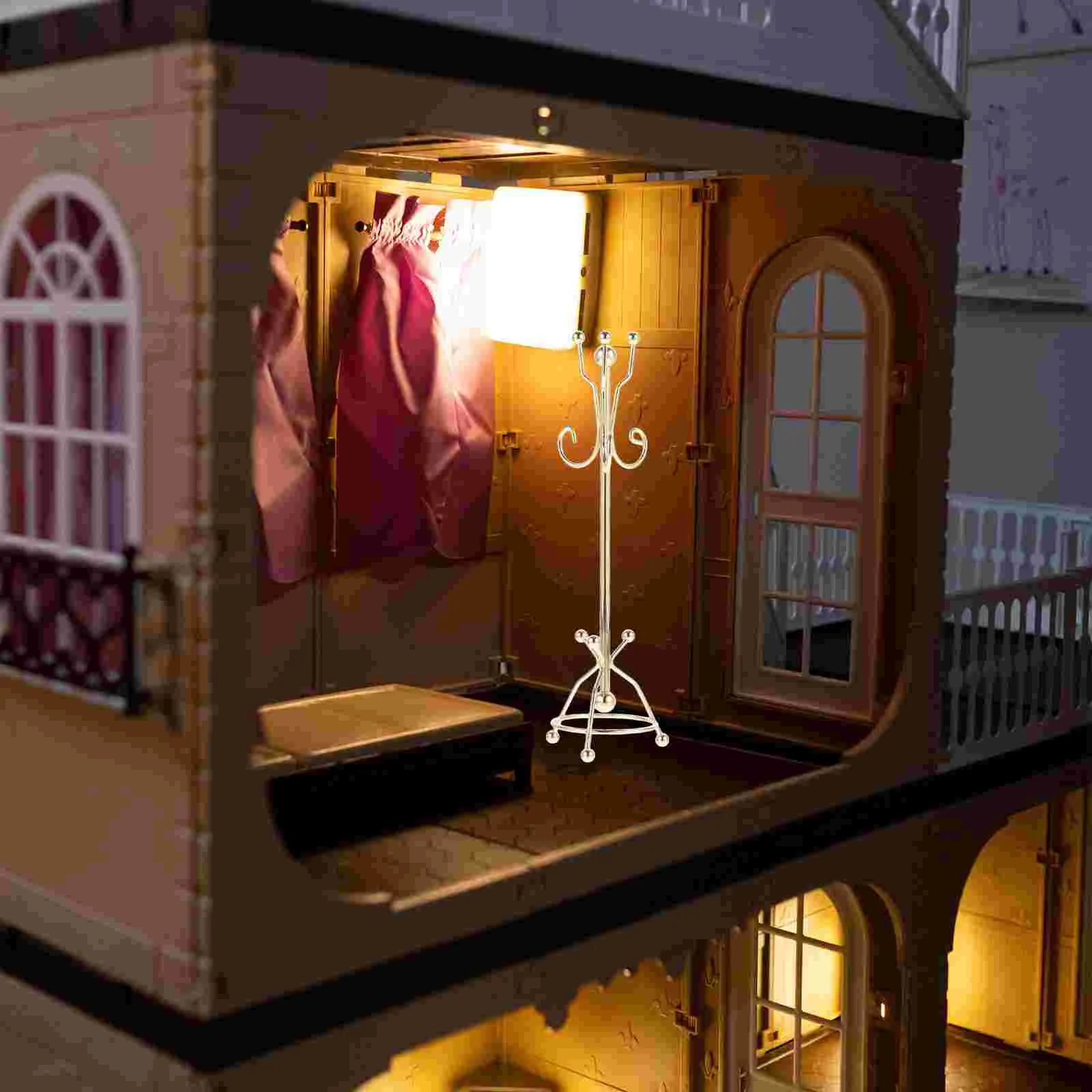 Miniature Coat Rack Model House Mini Furniture Decor Dollhouse Mini Toy Mini Clothes Stand
Miniature Coat Rack Model House Mini Furniture Decor Dollhouse Mini Toy Mini Clothes Stand