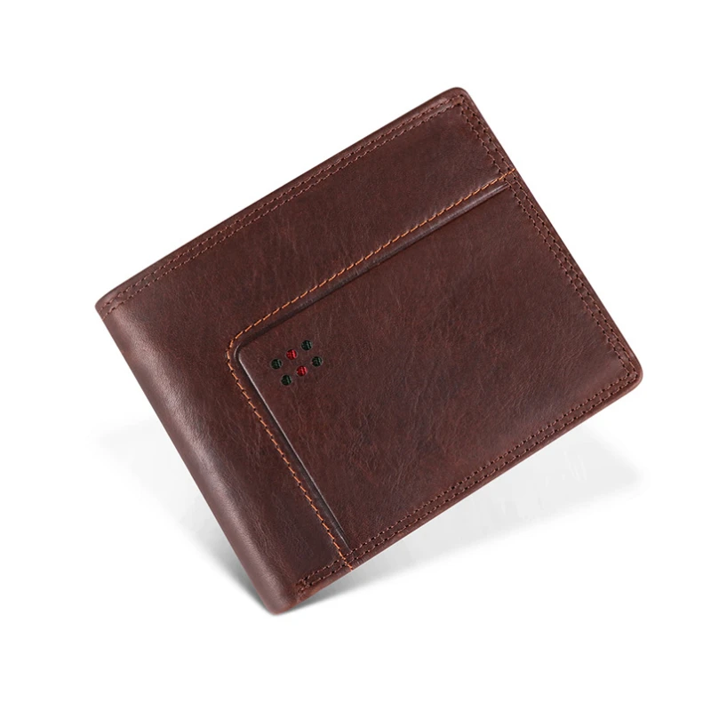 Short Style Men's Wallet in Genuine Leather with RFID Protection and Multiple Card Slots Wallet for Men
Short Style Men's Wallet in Genuine Leather with RFID Protection and Multiple Card Slots Wallet for Men