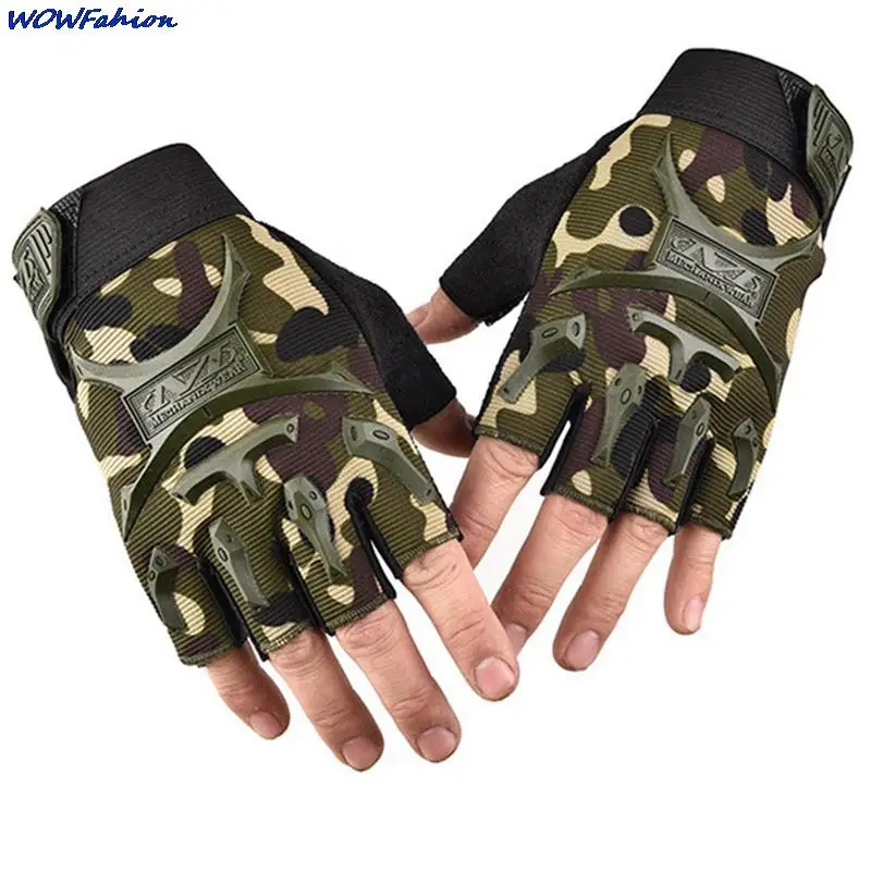 Детские велосипедные перчатки, детские перчатки на полпальца, эластичные Нескользящие перчатки, уличные камуфляжные варежки CS для верховой езды
Детские велосипедные перчатки, детские перчатки на полпальца, эластичные Нескользящие перчатки, уличные камуфляжные варежки CS для верховой езды