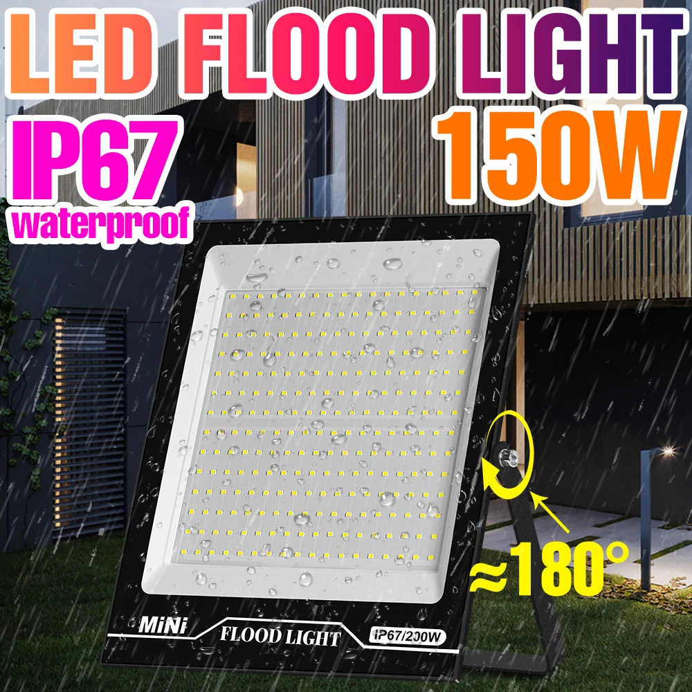 

Led FloodLight IP67 Waterproof Outdoor Garden Projector Lighting 220V 10W 20W 30W 50W 100W 150W 200W Spotlight Wall Flood Lights