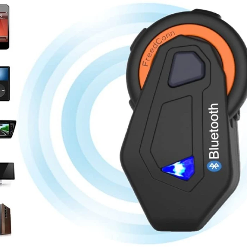 Freedconn 1pc T-MAX FM radio 6 riders bluetooth intercom helmet headset 1500m waterproof bluetooth interphone
Freedconn 1pc T-MAX FM radio 6 riders bluetooth intercom helmet headset 1500m waterproof bluetooth interphone