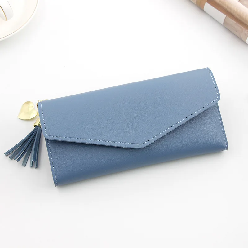 Women's Wallet Female Purses Tassel Coin Purse Card Holder Wallets Double Zipper Pu Leather Clutch Luxury Money Phone Bag
Women's Wallet Female Purses Tassel Coin Purse Card Holder Wallets Double Zipper Pu Leather Clutch Luxury Money Phone Bag