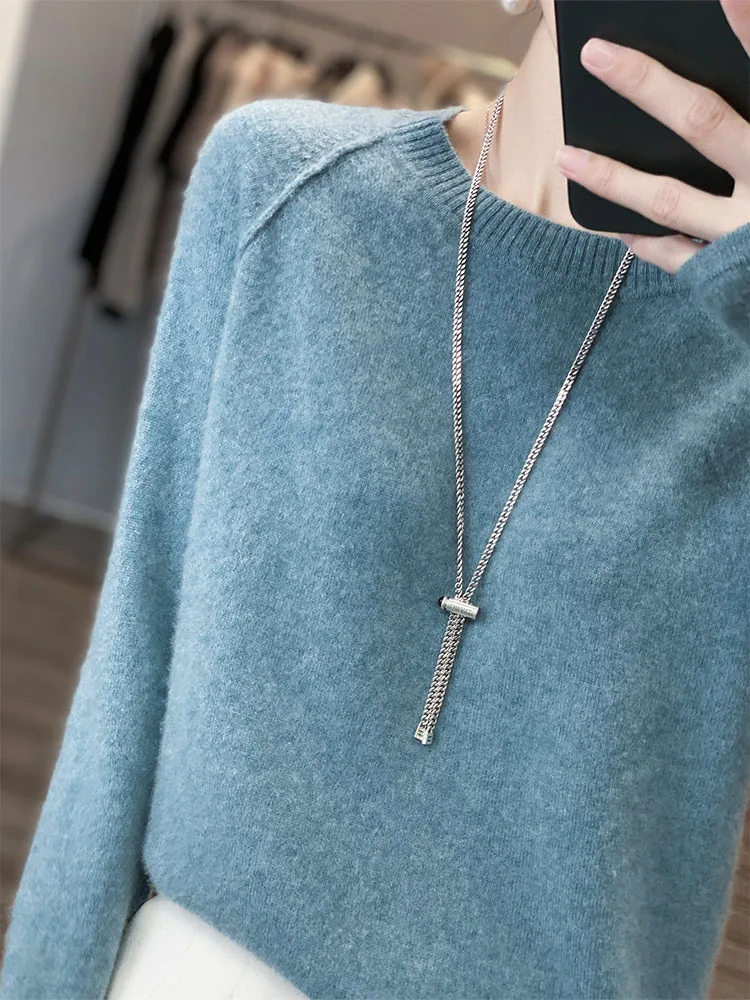 Women's Sweaters Fashion Autumn Winter O-Neck Pullovers Long Sleeve Wool Jumper Loose Fitting Casual Style Cardigan New knitwear
Women's Sweaters Fashion Autumn Winter O-Neck Pullovers Long Sleeve Wool Jumper Loose Fitting Casual Style Cardigan New knitwear