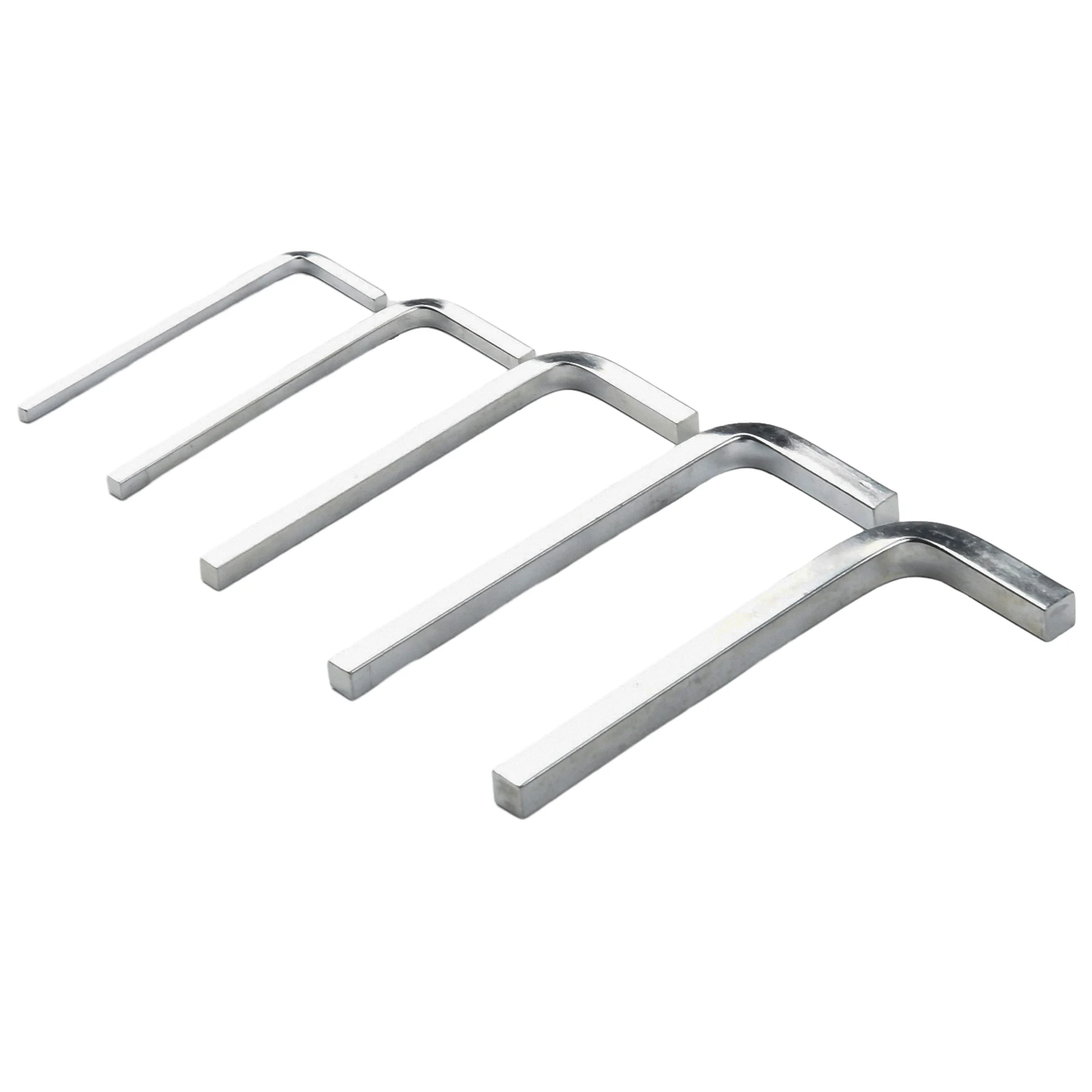 Chromium Vanadium Steel Square Key Wrench Set 5Pcs L Shape Square Head Tighten Square Screws 37mm Length Heavy Duty Tool
Chromium Vanadium Steel Square Key Wrench Set 5Pcs L Shape Square Head Tighten Square Screws 37mm Length Heavy Duty Tool