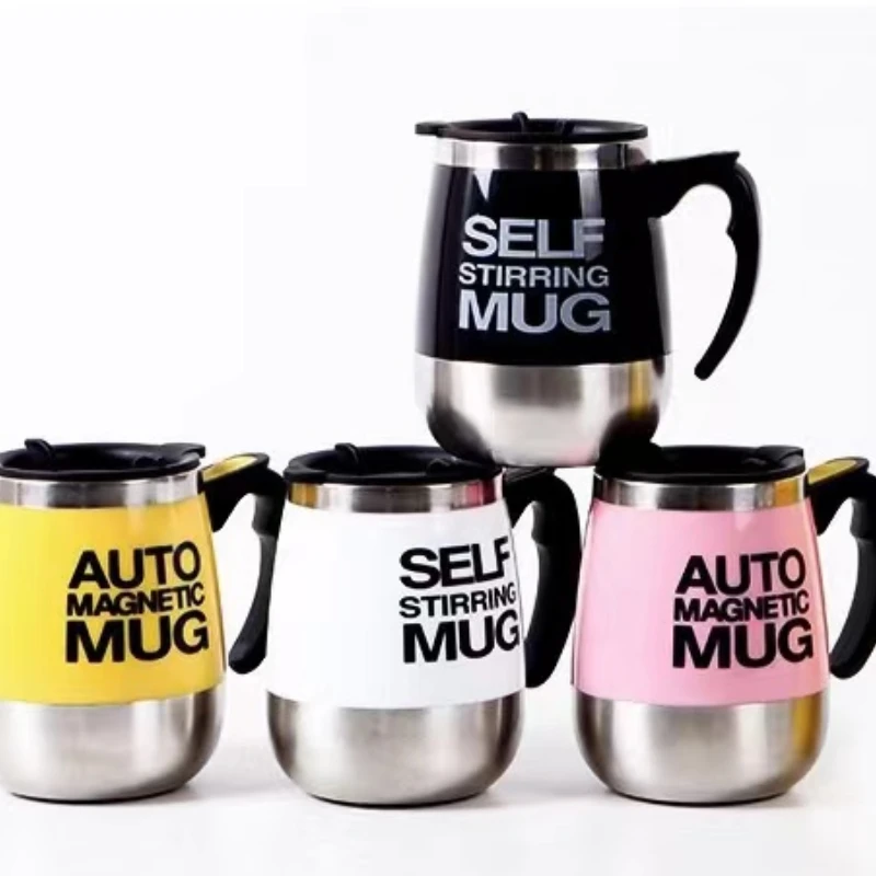 New Automatic Self Stirring Magnetic Mug Creative Stainless Steel Coffee Milk Mixing Cup Blender Lazy Smart Mixer Thermal Cup
New Automatic Self Stirring Magnetic Mug Creative Stainless Steel Coffee Milk Mixing Cup Blender Lazy Smart Mixer Thermal Cup