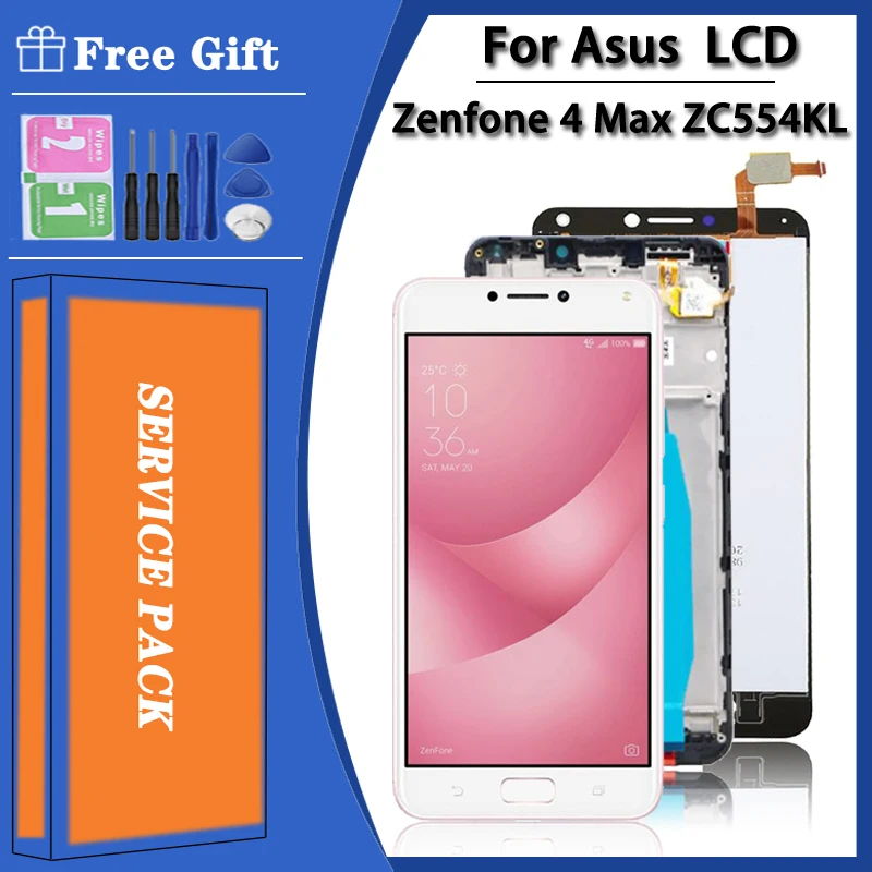 Оригинальный сенсорный экран для Asus Zenfone 4 Max ZC554KL X00ID X00IS X00HDA, дигитайзер, запасные части для Asus ZC554KL LCD
Оригинальный сенсорный экран для Asus Zenfone 4 Max ZC554KL X00ID X00IS X00HDA, дигитайзер, запасные части для Asus ZC554KL LCD