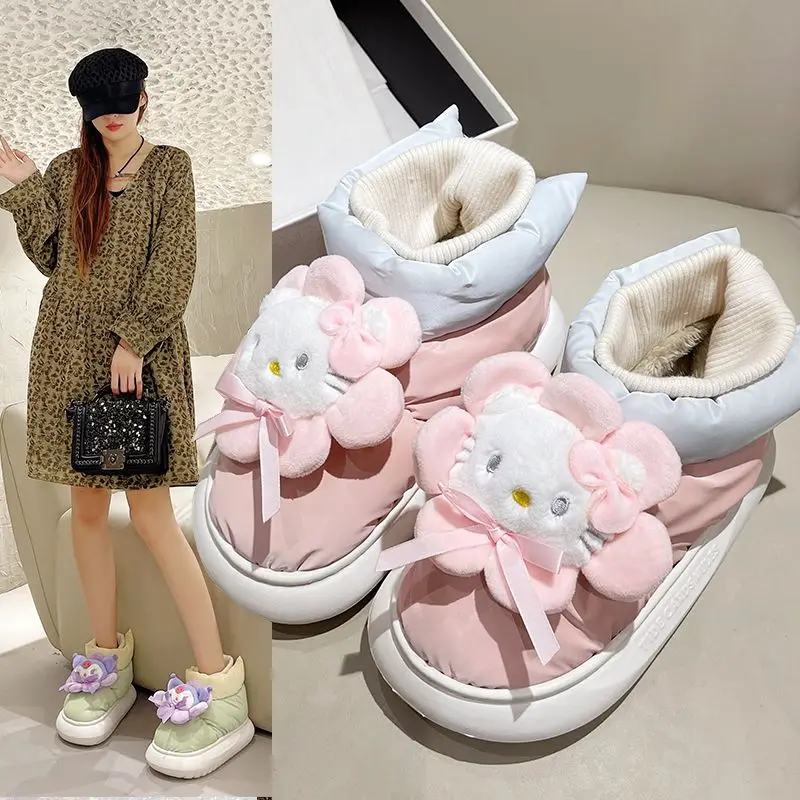 Sanrio Warm Boots Kawaii Cinnamoroll Hello Kitty Anime Comfortable Plush Doll Cartoon Cute Non Slip Cotton Shoes Girls Toys
Sanrio Warm Boots Kawaii Cinnamoroll Hello Kitty Anime Comfortable Plush Doll Cartoon Cute Non Slip Cotton Shoes Girls Toys