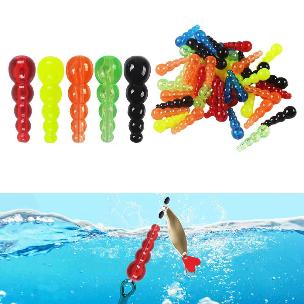 50pcs Blocking Beads Gourd Shaped Lu Ya Outdoor Fishing Accessories Colorful Eye-catching Stacked Bead Positioning Beads
50pcs Blocking Beads Gourd Shaped Lu Ya Outdoor Fishing Accessories Colorful Eye-catching Stacked Bead Positioning Beads