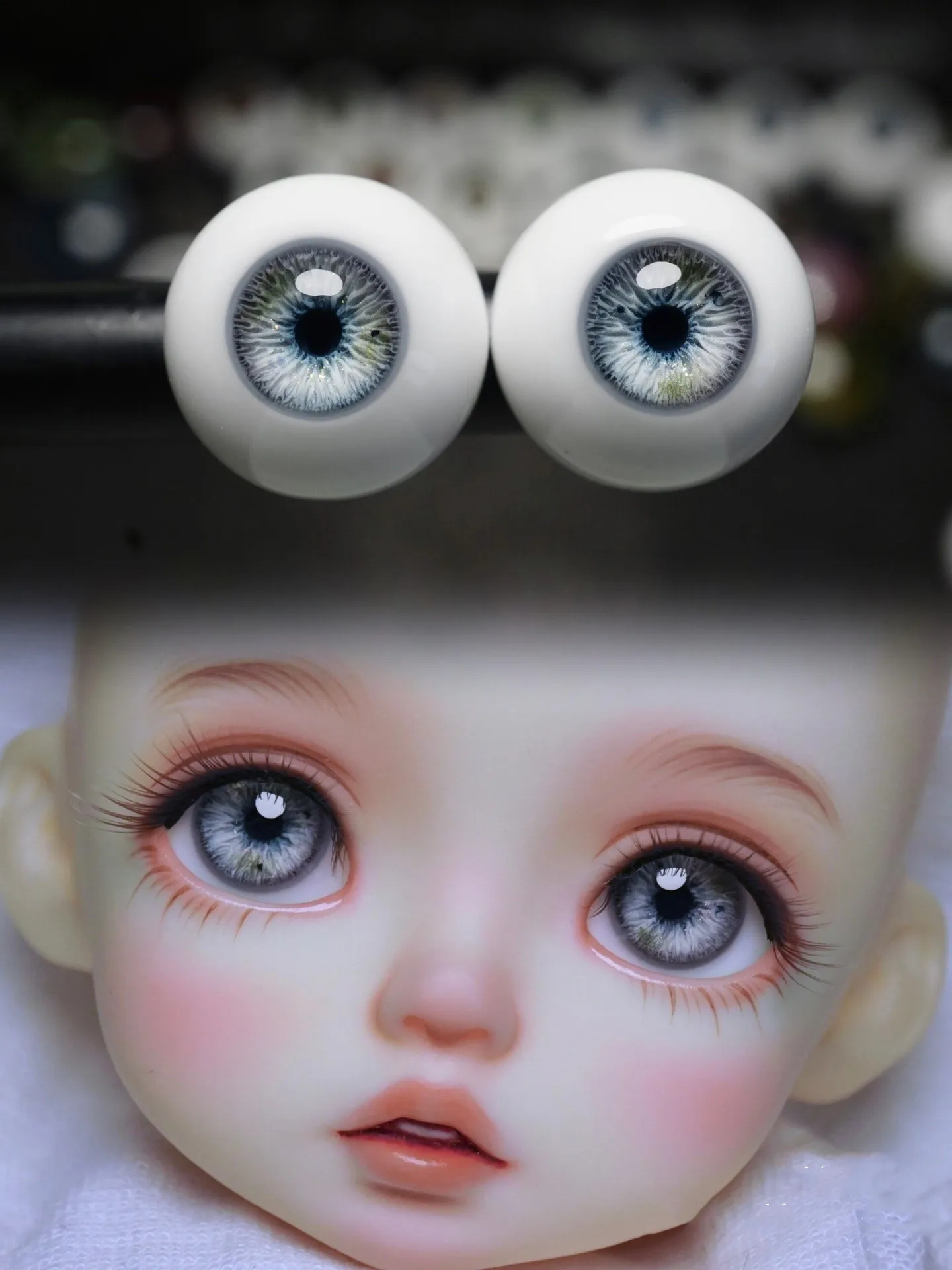 

Eye For Toys “Cedar” Plaster Eyes Safety Eye BJD Eyeball Doll Accessories Free Shipping