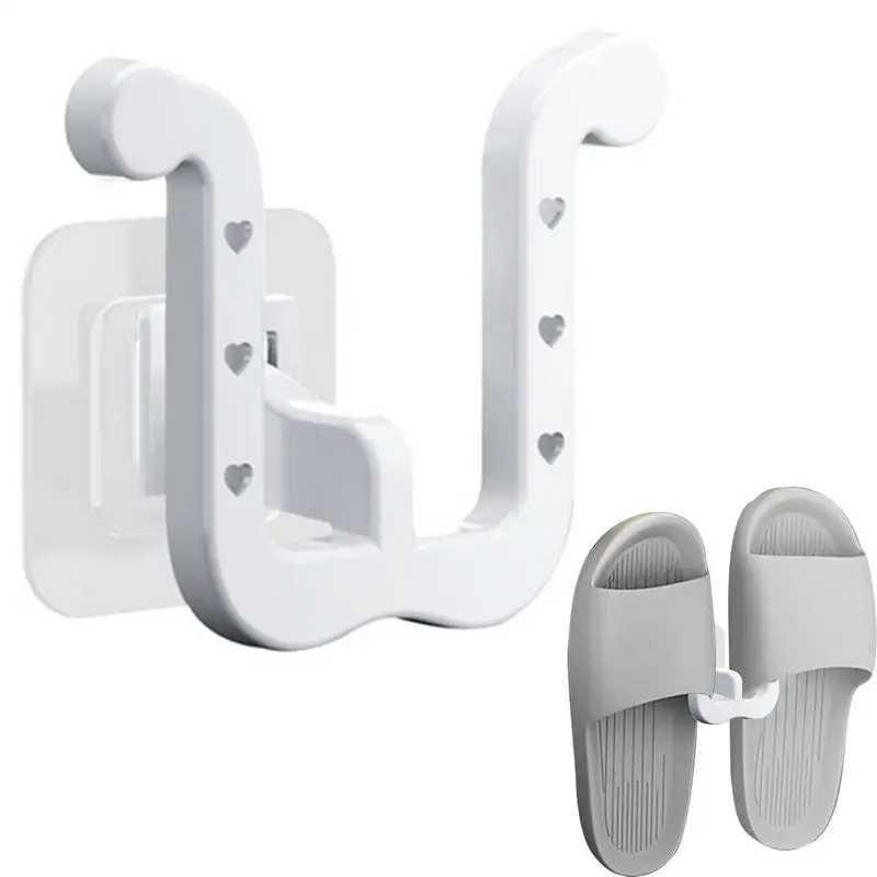Shoes Holder Wall Mount Adhesive Slipper Holder Hanger Space-Saving Quick Shoe Drainage Storage Hanger For Entrance Balcony
Shoes Holder Wall Mount Adhesive Slipper Holder Hanger Space-Saving Quick Shoe Drainage Storage Hanger For Entrance Balcony