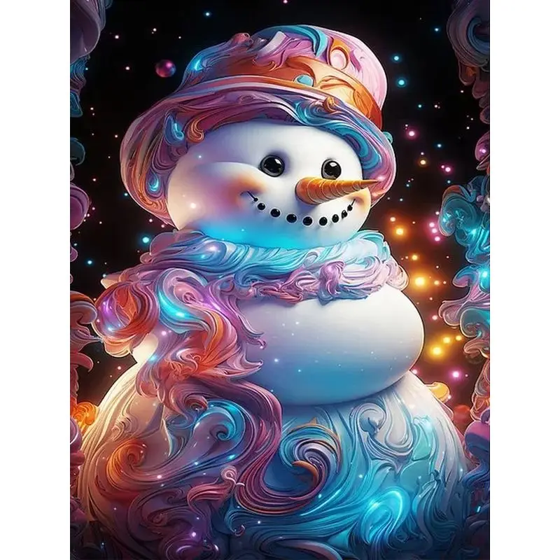 GATYZTORY 60x75cm DIY Oil Painting By Numbers Snowman Paint By Numbers On Canvas Picture Christmas Home Decoration Diy Gift 
GATYZTORY 60x75cm DIY Oil Painting By Numbers Snowman Paint By Numbers On Canvas Picture Christmas Home Decoration Diy Gift