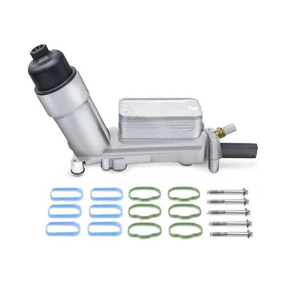 Car Aluminum Oil Cooler And Oil Filter Housing Adapter Compatible For Ram ProMaster 1500 2500 3500 3.6L V6 68105583AF 5184294AE
Car Aluminum Oil Cooler And Oil Filter Housing Adapter Compatible For Ram ProMaster 1500 2500 3500 3.6L V6 68105583AF 5184294AE