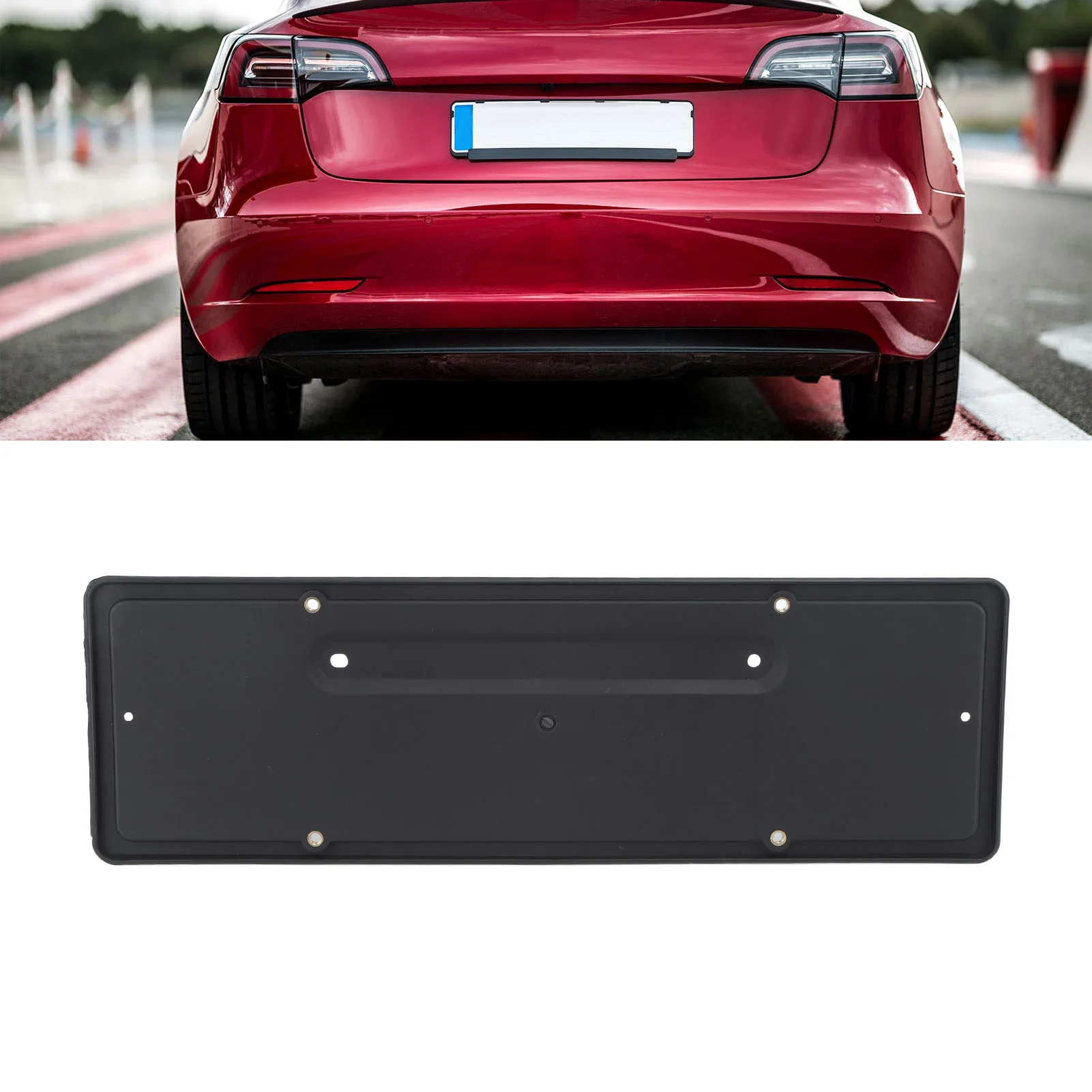 

Рамка заднего номерного знака 1138982 00 A держатель заднего багажника фотоэлемент для Tesla Model 3 Y