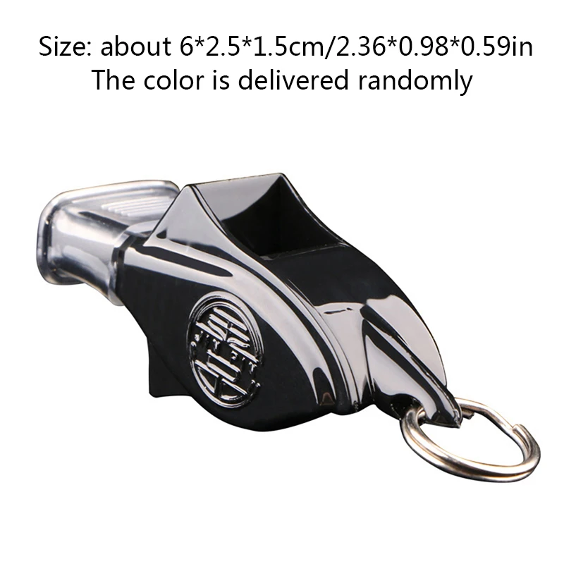 

1pc Whistle 130 Decibels High Frequency Dolphin Whistle Outdoor Basketball Training Match Referee Whistle Cushioned Mouth Grip