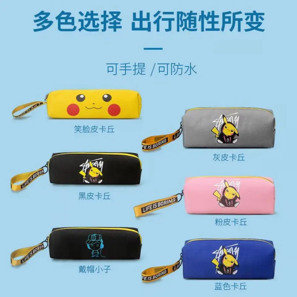 Pokemon Kawaii Pikachu Luminous Pen Bag Primary and Secondary School Students Cute Stationery Bag Stationery Box Pencil Bag
Pokemon Kawaii Pikachu Luminous Pen Bag Primary and Secondary School Students Cute Stationery Bag Stationery Box Pencil Bag