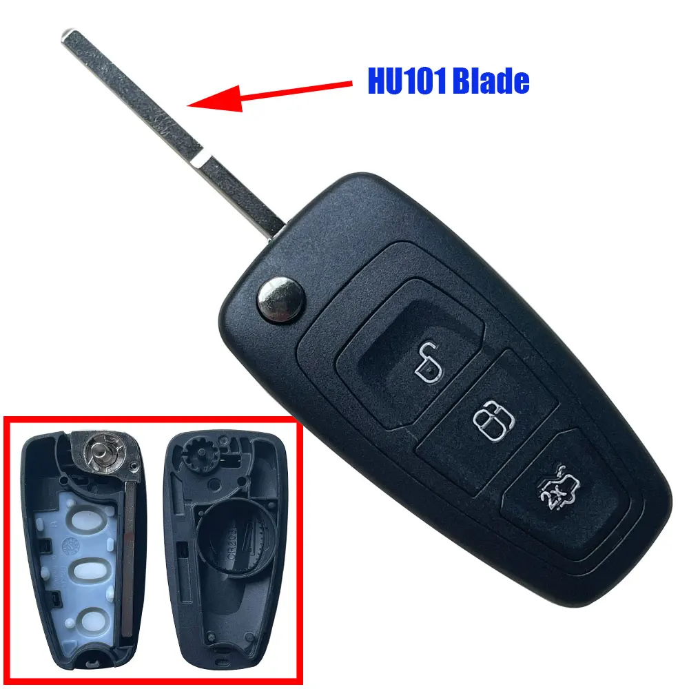 New 3 Buttons For Ford Focus Fiesta 2013 Fob Case with HU101 Blade Flip Folding Remote Key Shell Fob Case
New 3 Buttons For Ford Focus Fiesta 2013 Fob Case with HU101 Blade Flip Folding Remote Key Shell Fob Case