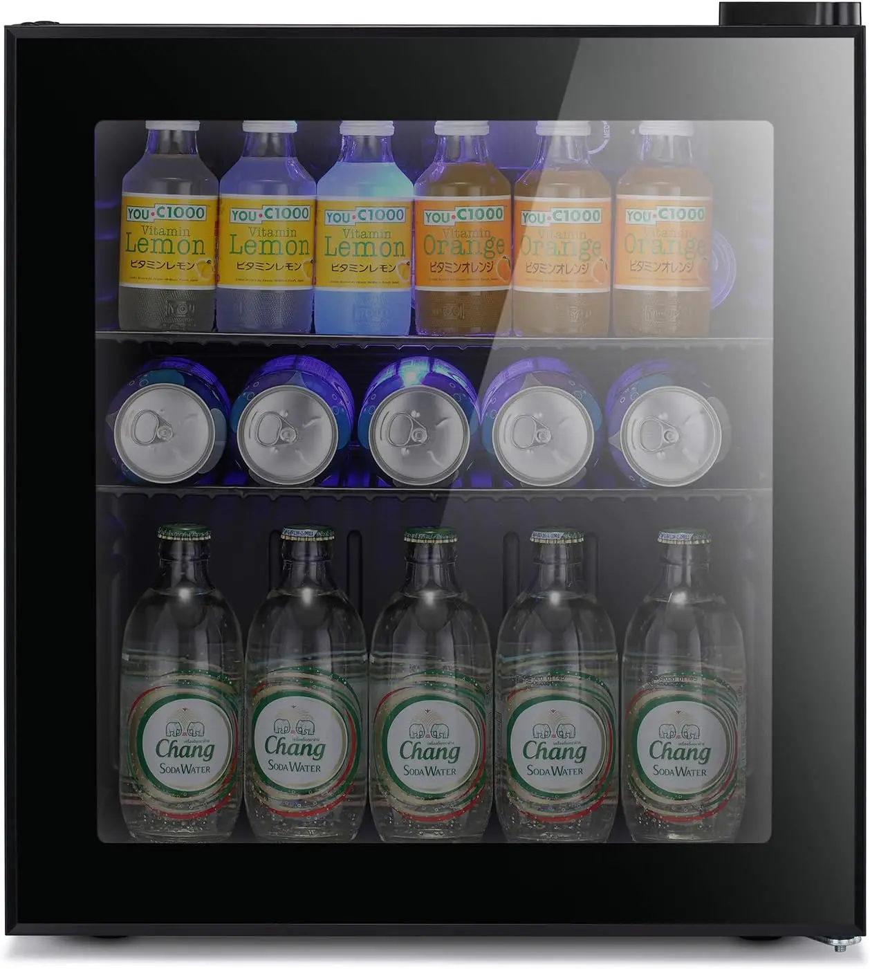Mini Fridge Cooler 60 Can Beverage Refrigerator Glass Door for Beer Soda Wine Small Drink Dispenser Clear Front Door Removable f
Mini Fridge Cooler 60 Can Beverage Refrigerator Glass Door for Beer Soda Wine Small Drink Dispenser Clear Front Door Removable f