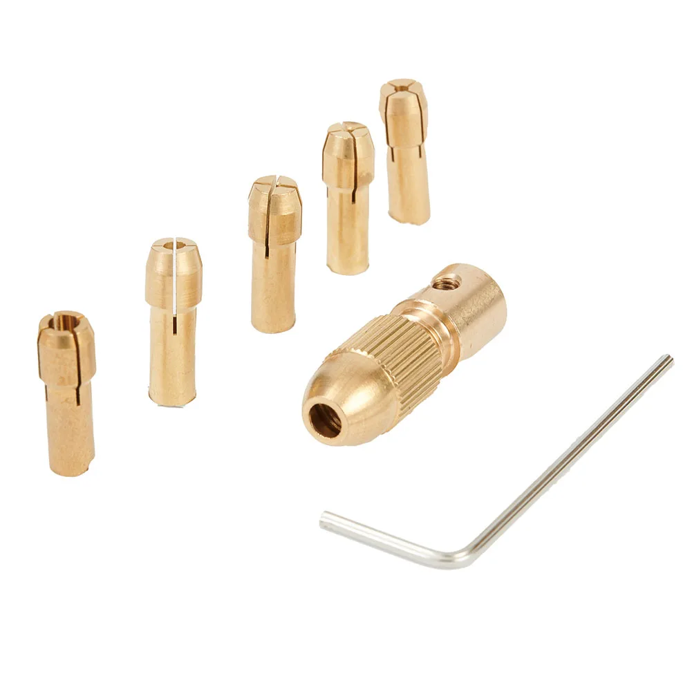 0.5-3mm Drill Chuck Set 7pcs Drill Chuck Set Copper for ABS board aluminium sheet paperboard drilling durable 1pc
0.5-3mm Drill Chuck Set 7pcs Drill Chuck Set Copper for ABS board aluminium sheet paperboard drilling durable 1pc