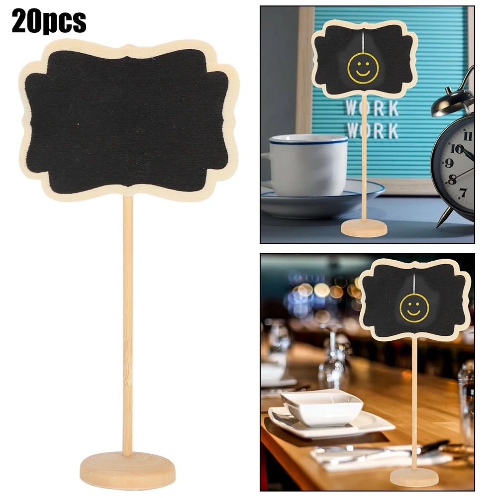 20Pcs Wooden Blackboards Vertical Writing Notice Plant Decorative Signs Tags Garden Labels DIY Decoration
20Pcs Wooden Blackboards Vertical Writing Notice Plant Decorative Signs Tags Garden Labels DIY Decoration