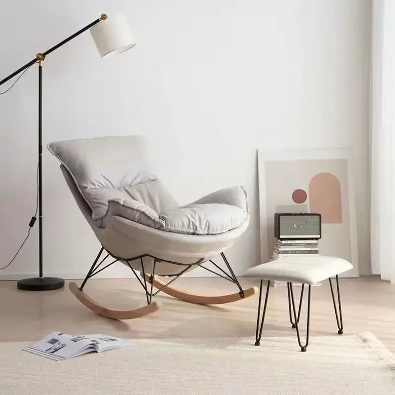 Rocking Modern Chairs Living Room Footrest Relax Nordic Chair Lounge Single Meditation Articulos Para El Hogar Home Furniture
Rocking Modern Chairs Living Room Footrest Relax Nordic Chair Lounge Single Meditation Articulos Para El Hogar Home Furniture