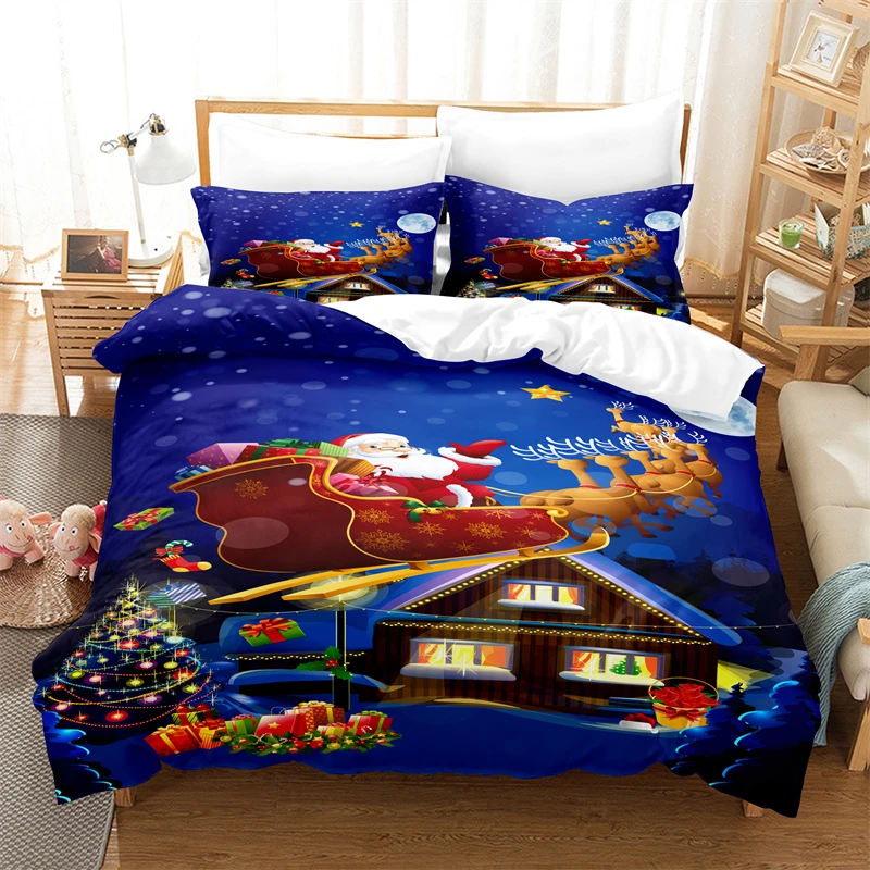 Christmas Bedding Set Duvet Cover Set 3d Bedding Digital Printing Bed Linen Queen Size Bedding Set Fashion Design
Christmas Bedding Set Duvet Cover Set 3d Bedding Digital Printing Bed Linen Queen Size Bedding Set Fashion Design