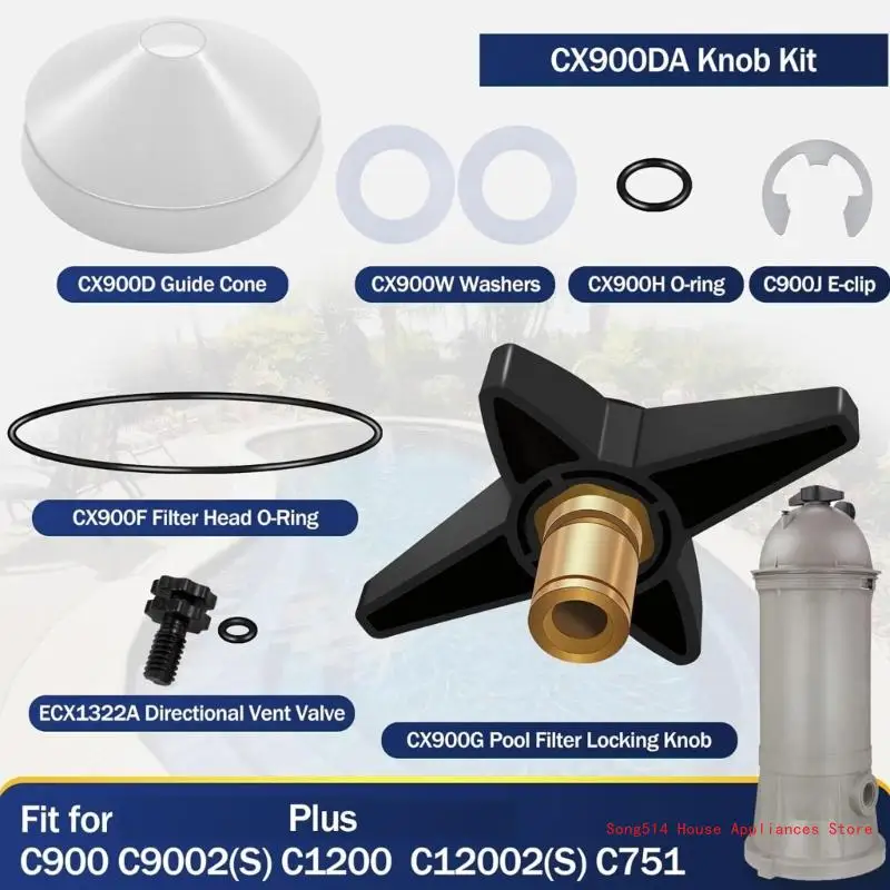 Convenient Installation Locking Knob Set Swimming Pool Replacement Part for Pool 95AC
Convenient Installation Locking Knob Set Swimming Pool Replacement Part for Pool 95AC