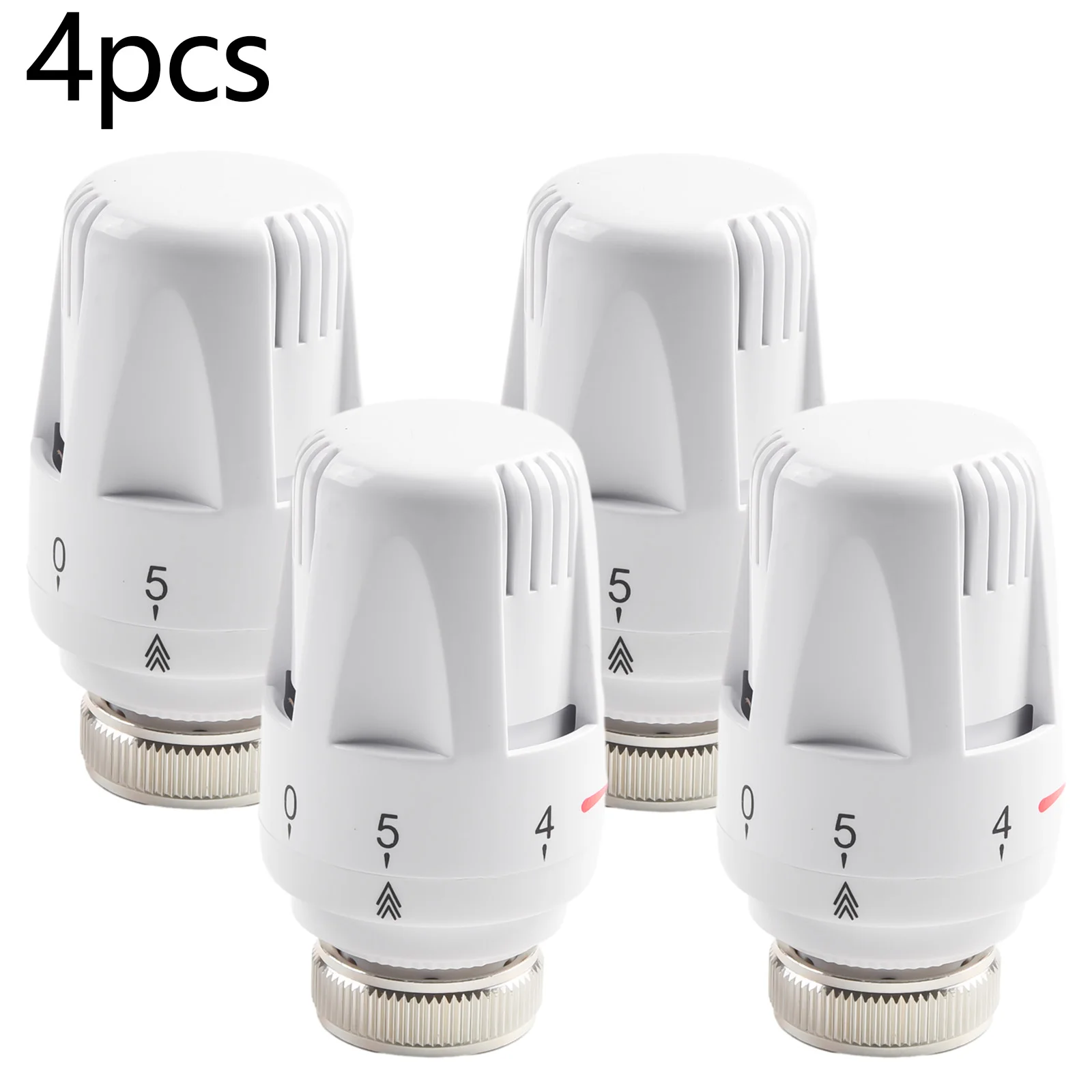 4PCS Radiator Temperature Control Valve M30x1.5 Thermostatic Temperature Control Valve Adjustment Handwheel Control Head
4PCS Radiator Temperature Control Valve M30x1.5 Thermostatic Temperature Control Valve Adjustment Handwheel Control Head