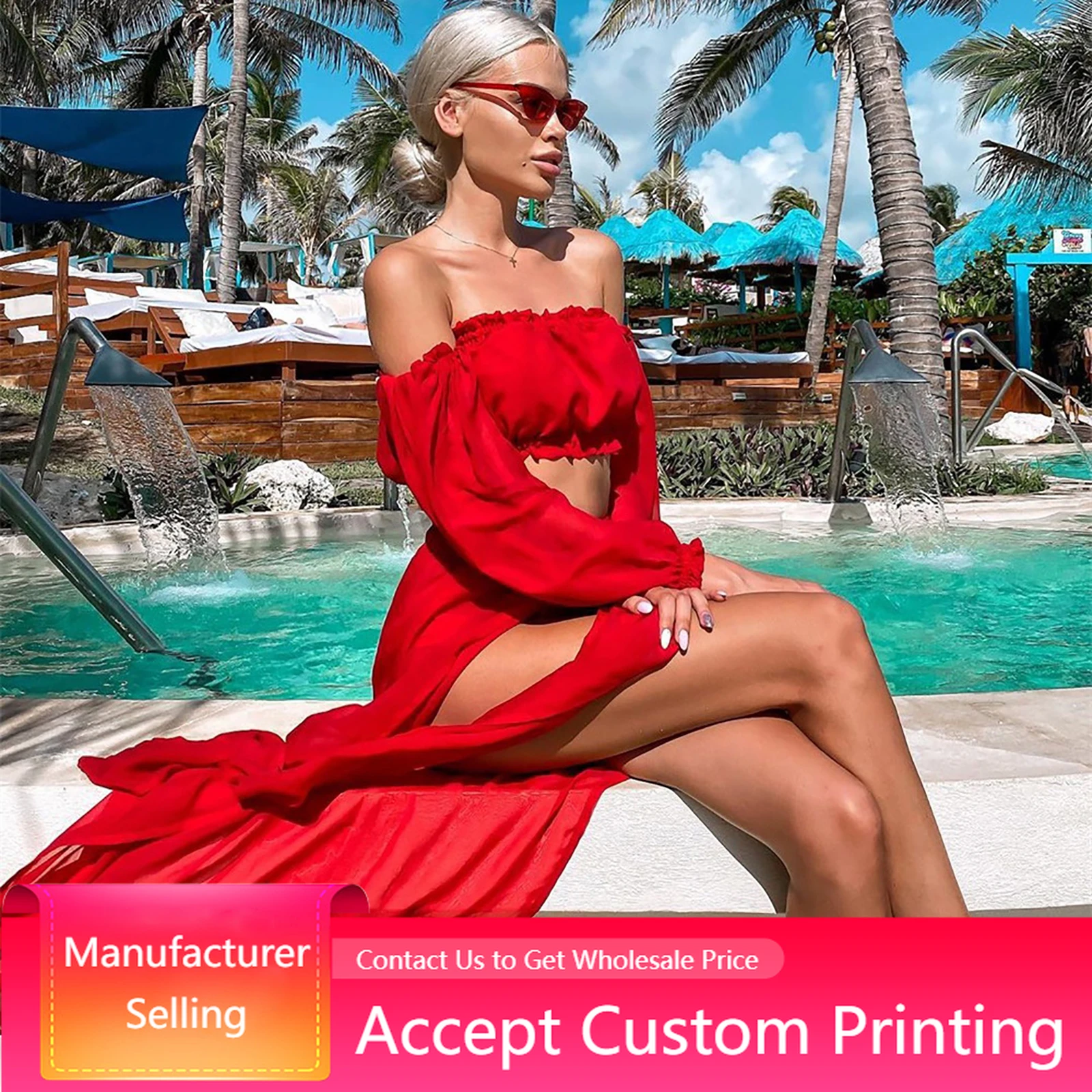 Bikini Cover-ups 2022 Long Sleeve Crop Tops Cover Up Skirts Leopard Swimwear Robe Beach Dresses Two Piece Beachwear Bathing Suit
Bikini Cover-ups 2022 Long Sleeve Crop Tops Cover Up Skirts Leopard Swimwear Robe Beach Dresses Two Piece Beachwear Bathing Suit