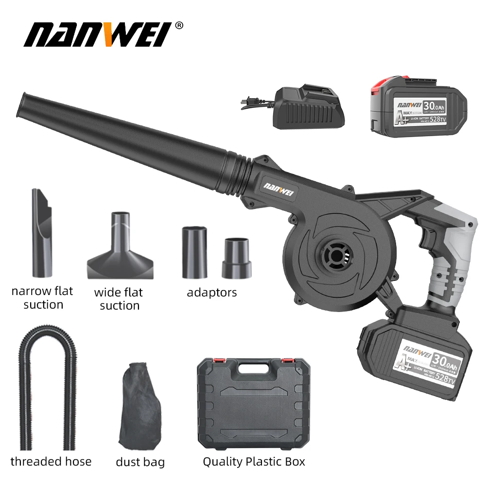 NANWEI Blower Rechargeable Lithium-ion Blower Small Dust Blower Computer Car Dust Collector Suction Blower
NANWEI Blower Rechargeable Lithium-ion Blower Small Dust Blower Computer Car Dust Collector Suction Blower