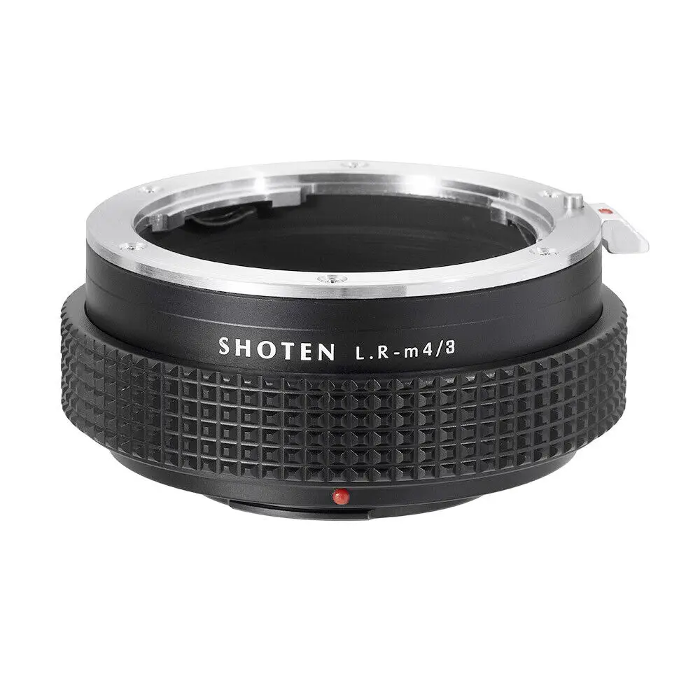 

Shoten L.R-m4/3 for Leica R Mount Lens to Micro 4/3 M43 Mount Camera G3 GH4 Panasonic Lumix Olympus PEN-F LR-m4/3 Lens Adapter