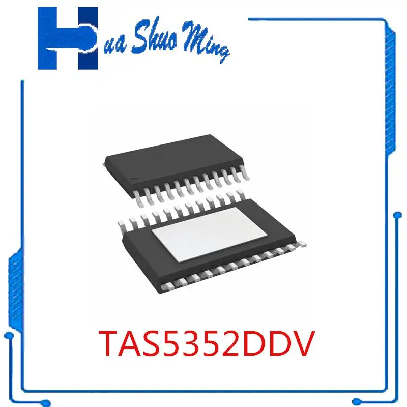 5Pcs/Lot TAS5352 TAS5352DDV TAS5352A TAS5352ADDVR TAS5352ADDV HTSSOP-24 
5Pcs/Lot TAS5352 TAS5352DDV TAS5352A TAS5352ADDVR TAS5352ADDV HTSSOP-24