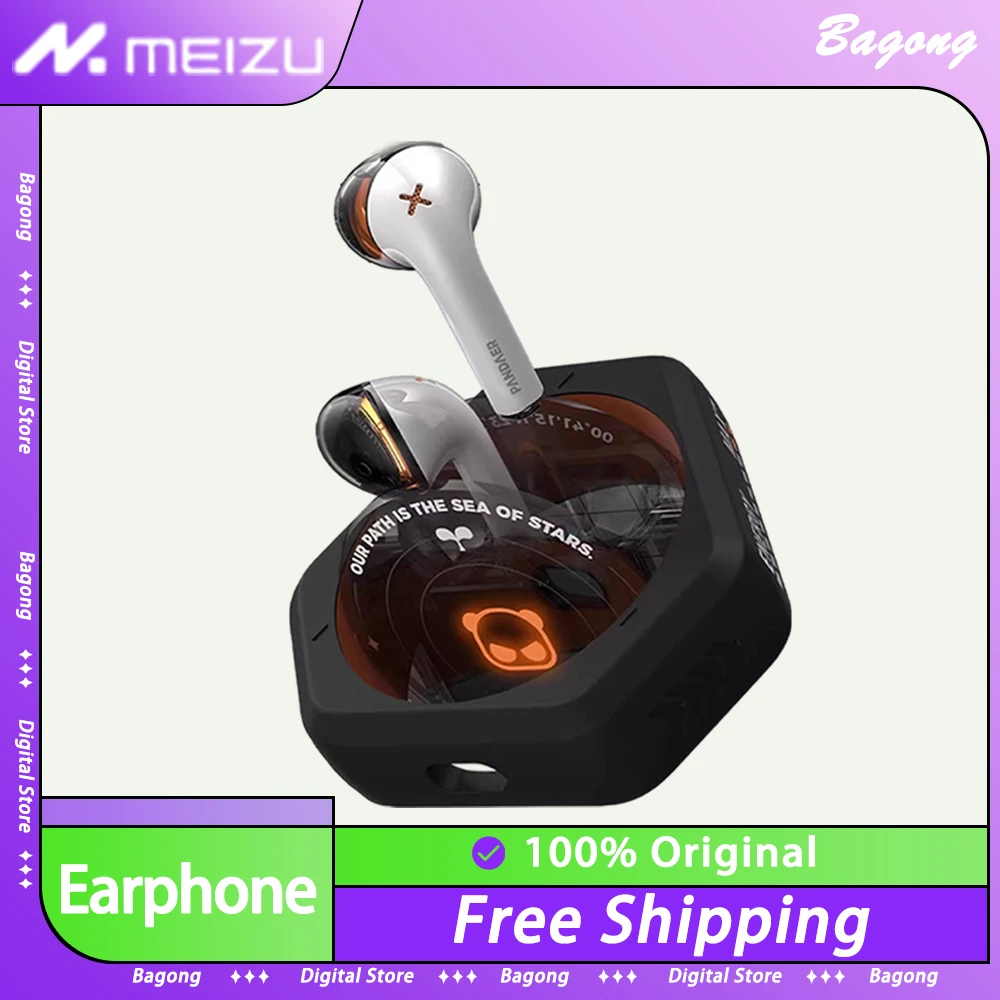 

Meizu Pandaer PASA Wireless Bluetooth Earphone HIFI Waterproof Noise Reduction Earbuds Long Battery Life Pc Gamer Accessories