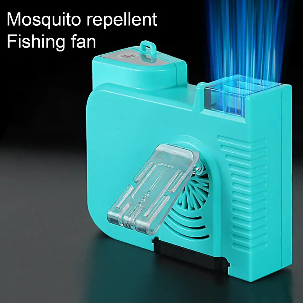

Рыболовный вентилятор с USB-зарядкой, регулируемый, 3 скорости, низкий уровень шума, 2200 мАч