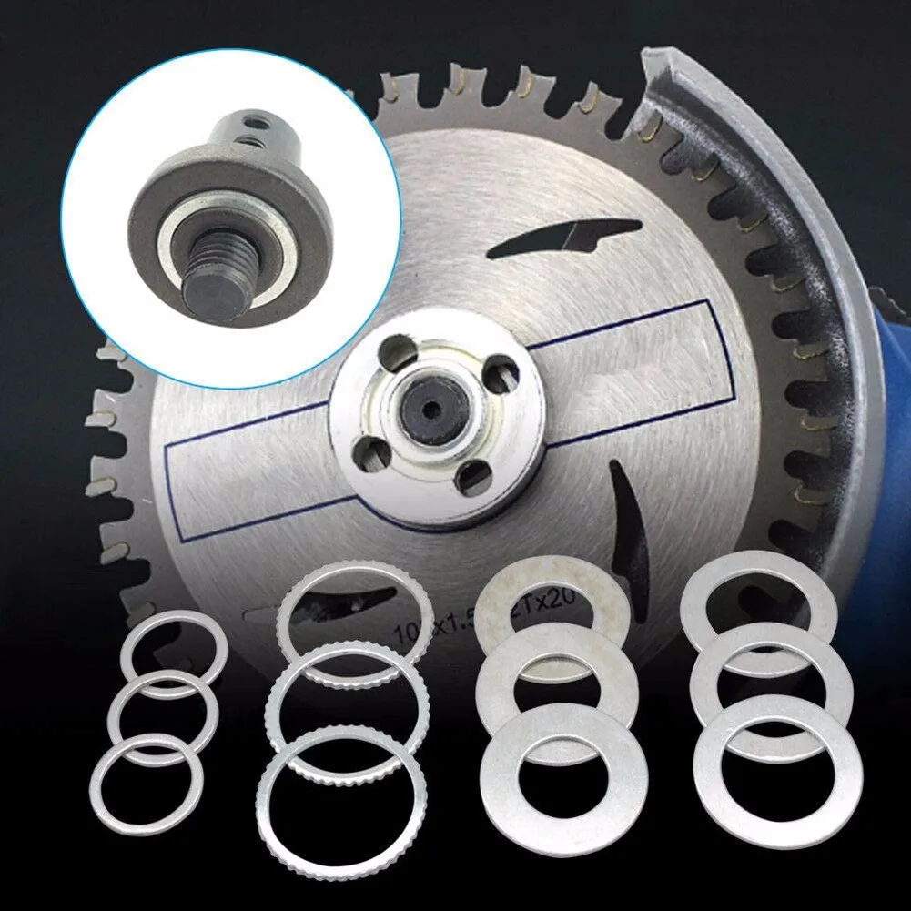 10pcs Saw Cutting Washer Inner Hole Adapter Ring Blade Aperture Change Washer 25.4-16/22-16/25.4-20/20-16/22-20/30-25.4/25.4-22
10pcs Saw Cutting Washer Inner Hole Adapter Ring Blade Aperture Change Washer 25.4-16/22-16/25.4-20/20-16/22-20/30-25.4/25.4-22