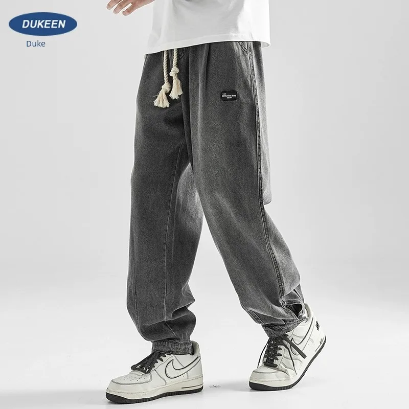 EN American Denim Men's Spring DistresseD HigH Street Trendy Loose Casual Leggings
EN American Denim Men's Spring DistresseD HigH Street Trendy Loose Casual Leggings