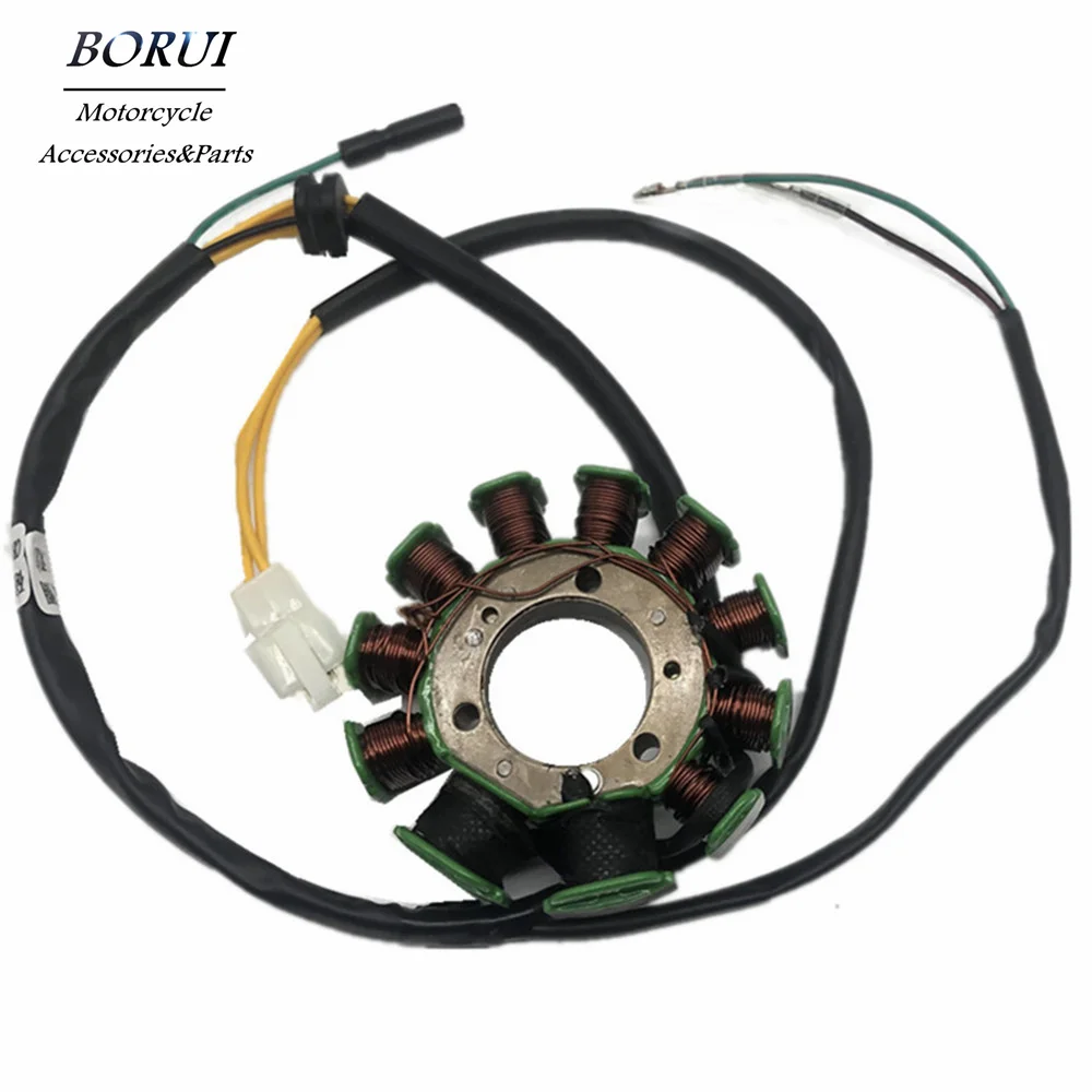 Motorcycle Generator Stator Coil 11 Poles 6 Copper Wire Magneto For Honda CBT 125CC Scooter Moped Motorcycle Accessories
Motorcycle Generator Stator Coil 11 Poles 6 Copper Wire Magneto For Honda CBT 125CC Scooter Moped Motorcycle Accessories