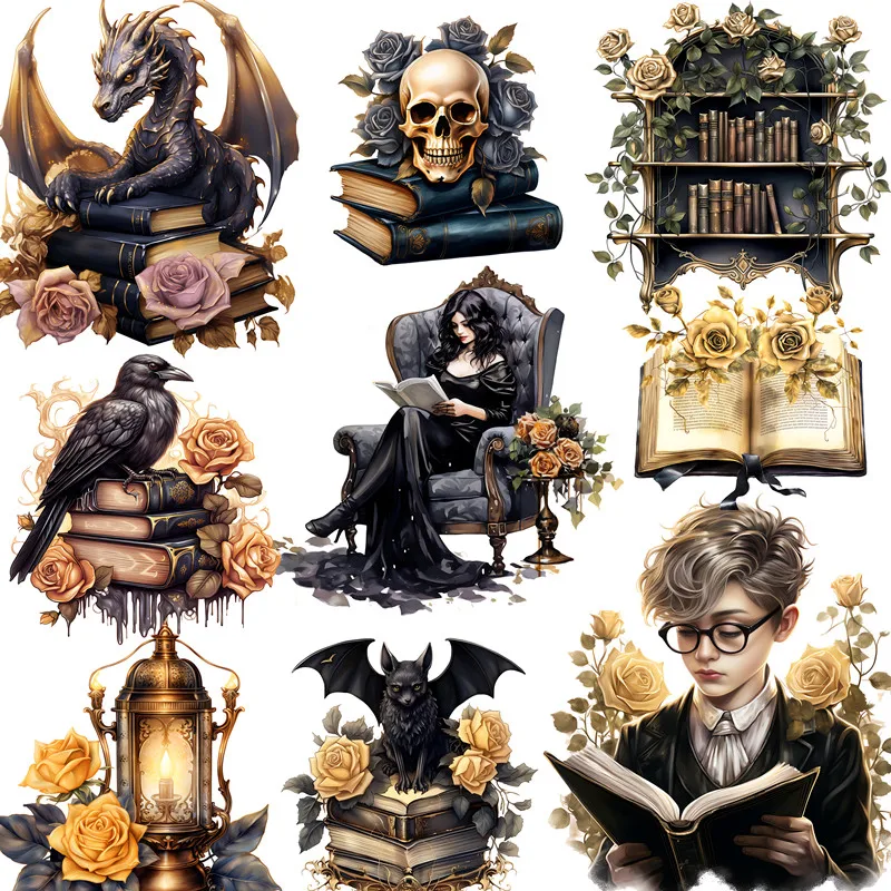 12Pcs/Pack Magic Rose Book Sticker DIY Craft Scrapbooking Album Junk Journal Decorative Stickers
12Pcs/Pack Magic Rose Book Sticker DIY Craft Scrapbooking Album Junk Journal Decorative Stickers